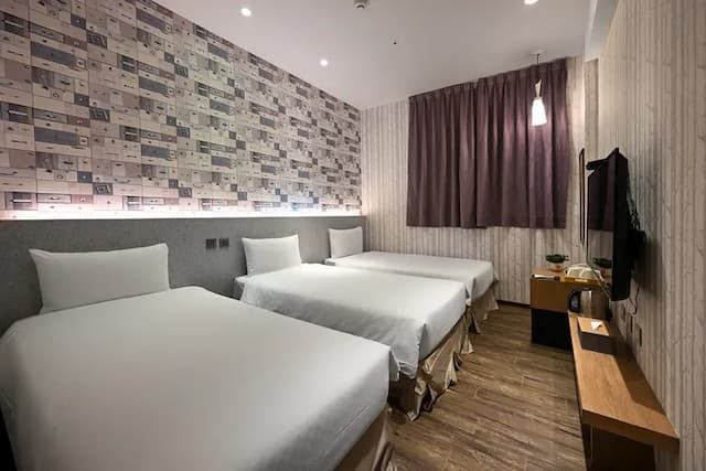 Le Room Hotel Taoyuan-Deluxe Triple (Three Single Beds)-1