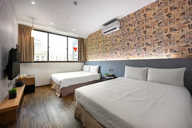 Le Room Hotel Taoyuan-Deluxe Quadruple-1