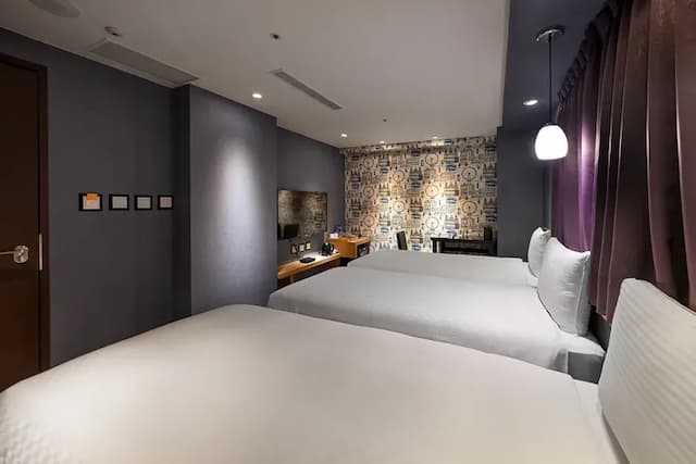 綺樂文旅-開封館-豪華三人房(三小床)-3