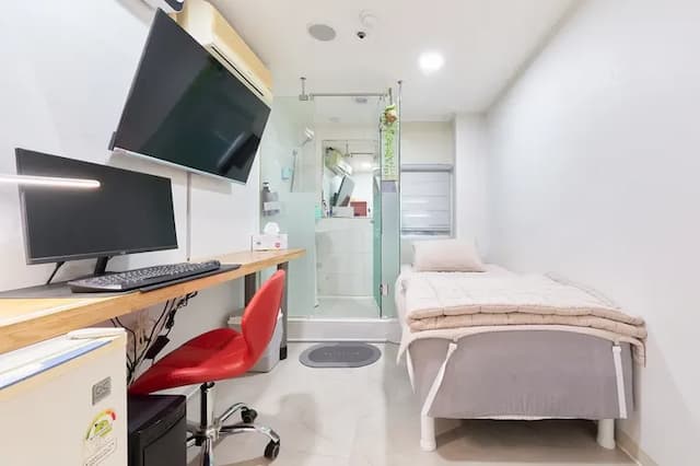 雪花ゲストハウス-デラックスシングル（窓）-3