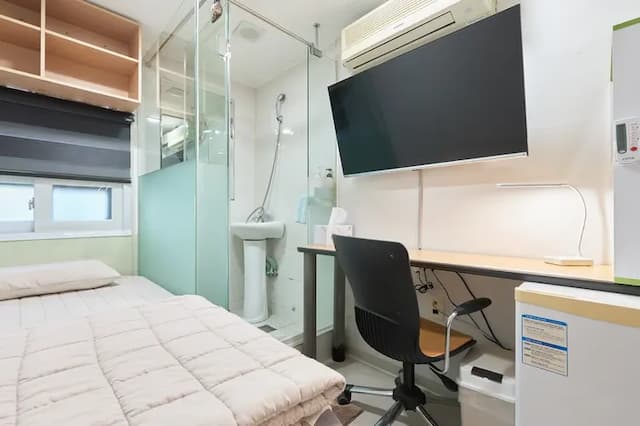 雪花ゲストハウス-クラシックシングル(窓)-3