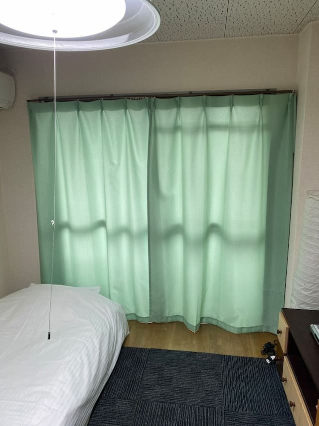 LJ Inn 202室｜太宰天神川站&蠶之社站/東映太秦映畫村步行12分/免費自行車-202室【室內擺設和床單，因更換可能會有所不同】-2