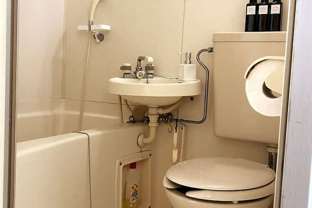 LJ Inn 202室｜太宰天神川站&蠶之社站/東映太秦映畫村步行12分/免費自行車-202室【室內擺設和床單，因更換可能會有所不同】-6