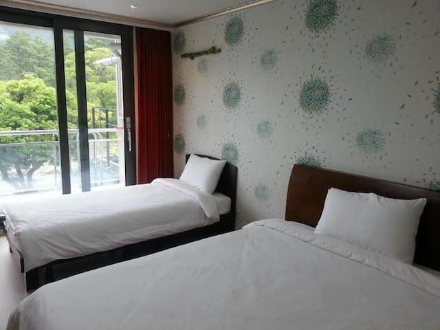 達摩拉度假酒店｜近Lunafall主題公園(2022濟洲新景點)-標準雙床房-2