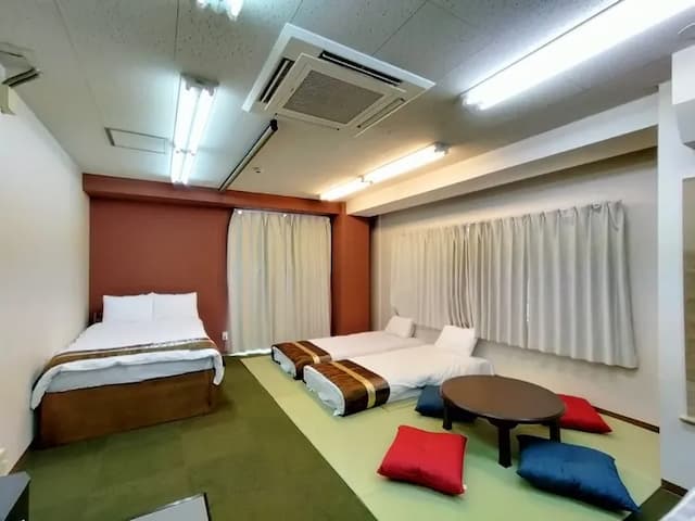 OZB: 千日前難波旅居｜日本橋站步行2分/難波站步行4分/道頓堀商圈步行3分-4F-3