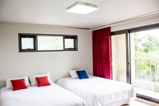 達摩拉度假酒店｜近Lunafall主題公園(2022濟洲新景點)-養老團體房-2