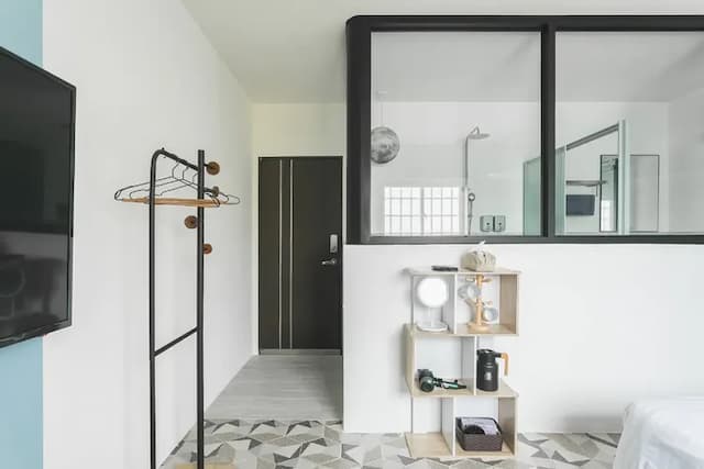 LONG STAY HERE-ダブルルーム バスタブ付-11