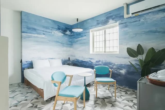 LONG STAY HERE-ダブルルーム バスタブ付-3