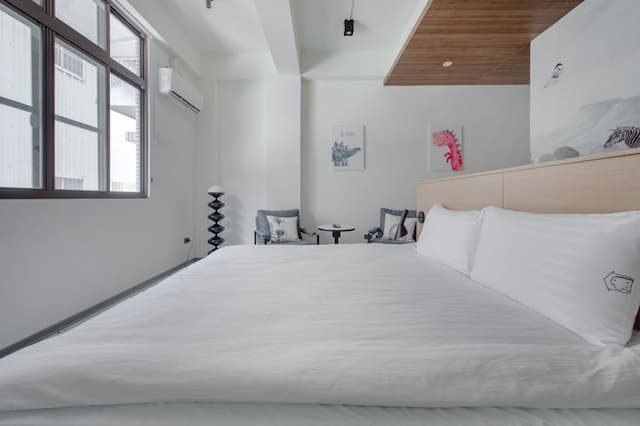 LONG STAY HERE-デラックス ダブルルーム バスタブ付-10