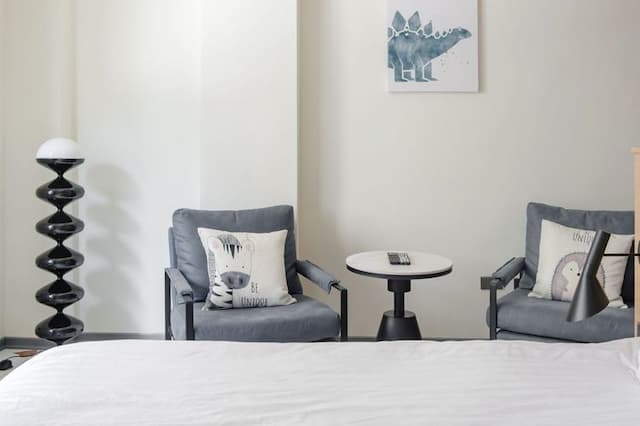 LONG STAY HERE-デラックス ダブルルーム バスタブ付-12