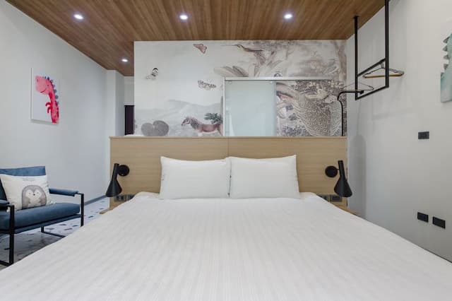 LONG STAY HERE-デラックス ダブルルーム バスタブ付-5