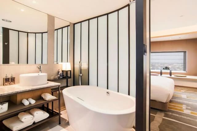 鹿港永樂酒店-豪華客房一大床/兩小床-5