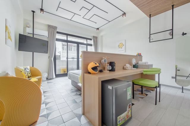 LONG STAY HERE-スーペリア ダブルルーム バルコニー付-9