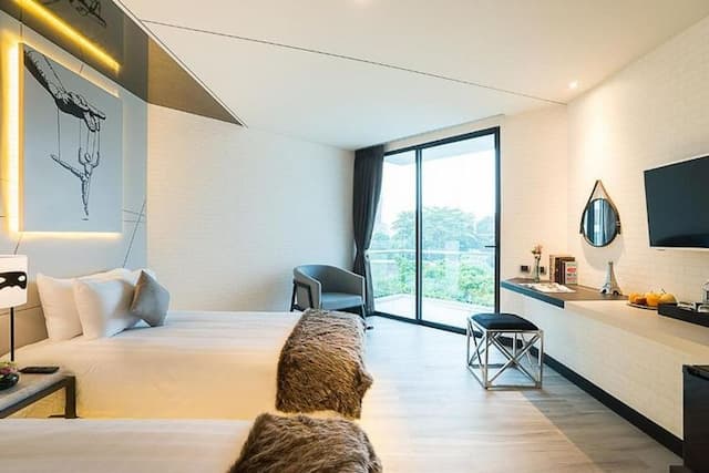 메라 마레 호텔 (Mera Mare Pattaya)-디럭스 씨뷰 트윈베드 (객실만) 환불 불가ㄒ-3