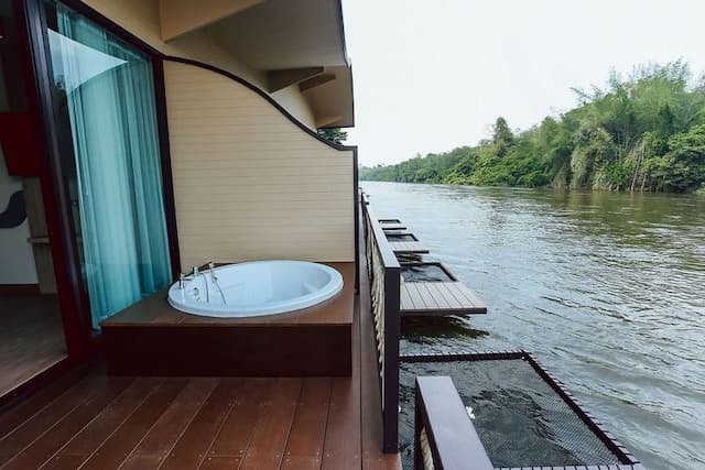 Binlha Raft Resort-豪華竹筏雙人房－附Spa浴缸 (含早餐) (Deluxe Raft Room with Spa Bath (Room with breakfast)) No refund-5