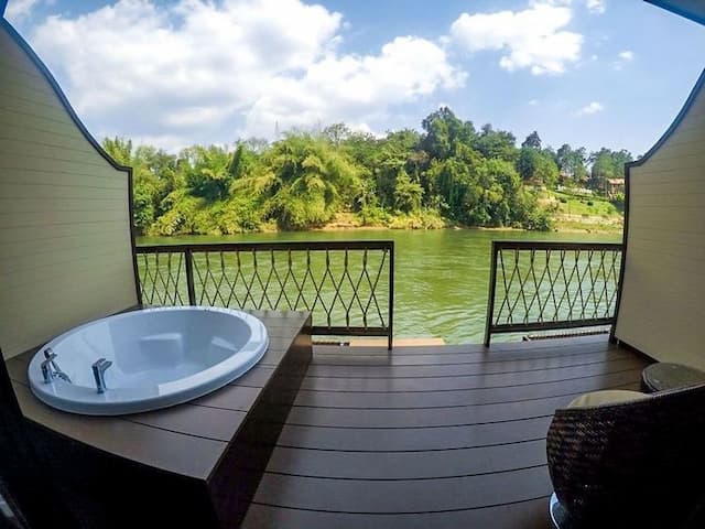 Binlha Raft Resort-豪華竹筏雙人房－附Spa浴缸 (含早餐) (Deluxe Raft Room with Spa Bath (Room with breakfast)) No refund-4