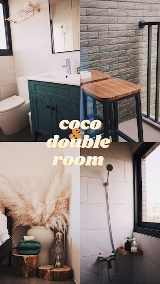 瘋狂椰子衝浪小屋｜近海民宿-鄉村雙人房-1