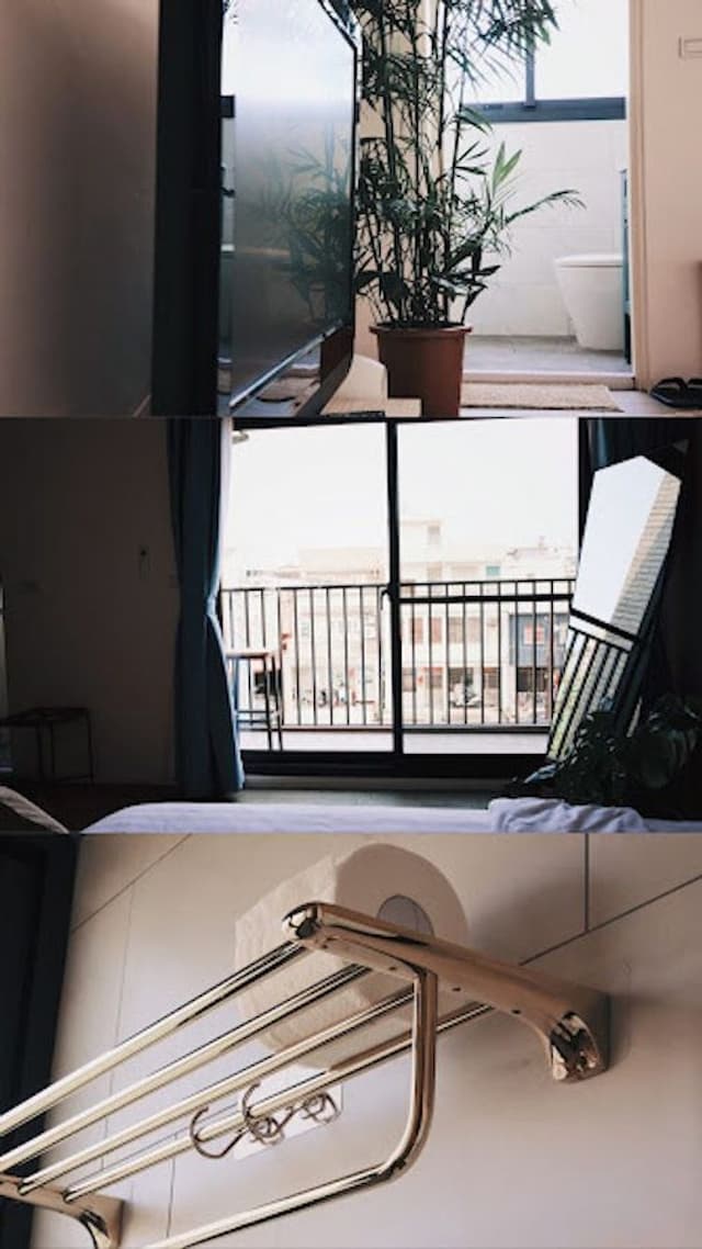 瘋狂椰子衝浪小屋｜近海民宿-鄉村雙人房-4