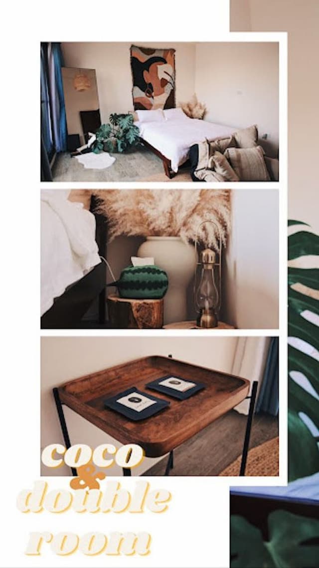 瘋狂椰子衝浪小屋｜近海民宿-鄉村雙人房-5