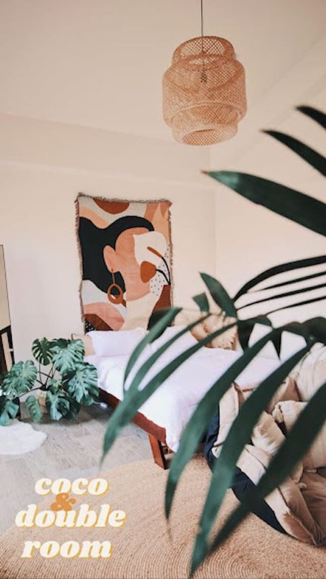 瘋狂椰子衝浪小屋｜近海民宿-鄉村雙人房-2