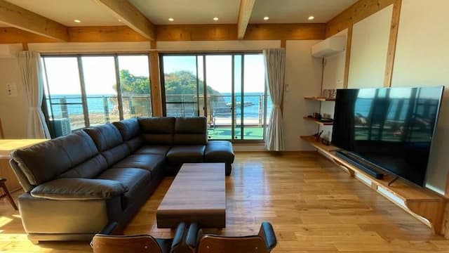 West coast rental villa No.1-Saiho Kaigan Rental Villa No. 1 -Enjoy the sunset view from the beach front balcony-4