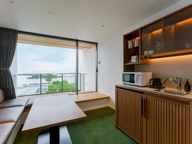 【ハリウッドツインルーム】お部屋から臨む見晴らしの良い景色