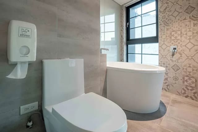 雀客旅館台中自由-雀緻雙人客房-14