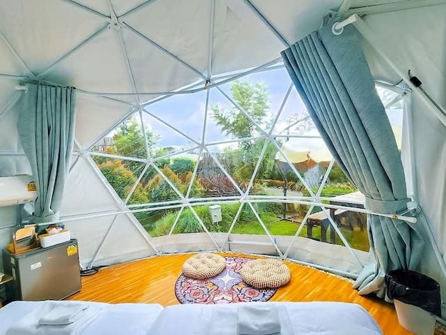 考艾山豪華露營 (Glamping Hill Khaoyai)-【懶人露營】園景園頂帳 (含早餐) (Dome Garden (Room with breakfast))-6