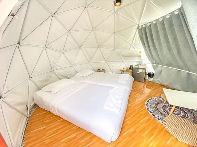 考艾山豪華露營 (Glamping Hill Khaoyai)-【懶人露營】園景園頂帳 (含早餐) (Dome Garden (Room with breakfast))-4