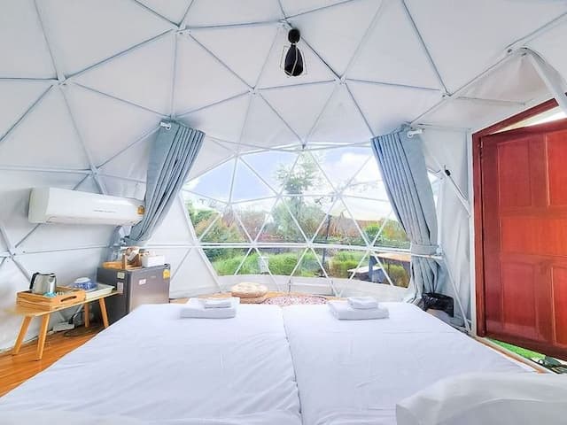 考艾山豪華露營 (Glamping Hill Khaoyai)-【懶人露營】園景園頂帳 (含早餐) 不可退訂 (Dome Garden (Room with breakfast)) No refund-2