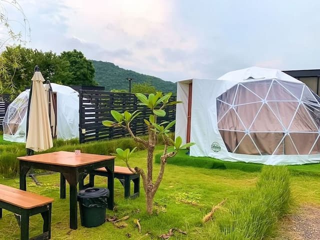 考艾山豪華露營 (Glamping Hill Khaoyai)-【懶人露營】園景園頂帳 (含早餐) 不可退訂 (Dome Garden (Room with breakfast)) No refund-1