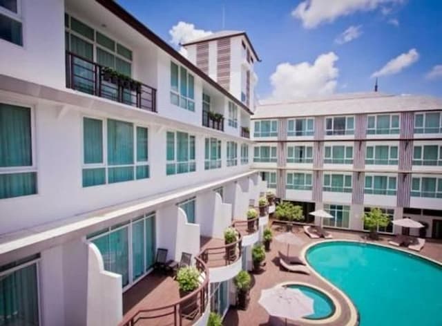 春蓬愛特易飯店 (A-Te Chumphon Hotel)-泳池景豪華雙人或雙床房 (含早餐) 不可退訂 (Deluxe Pool Terrace (Room with breakfast)) No refund-3