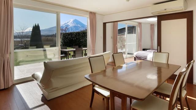 河口湖城市渡假村｜近河口湖音樂與森之美術館/方便至河口淺間神社-本館: 薰衣草【私人庭園+湖景+山景】-3