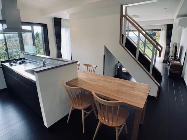 河口湖城市渡假村｜近河口湖音樂與森之美術館/方便至河口淺間神社-新館: 紫陽花【私人庭園+湖景+山景】-4