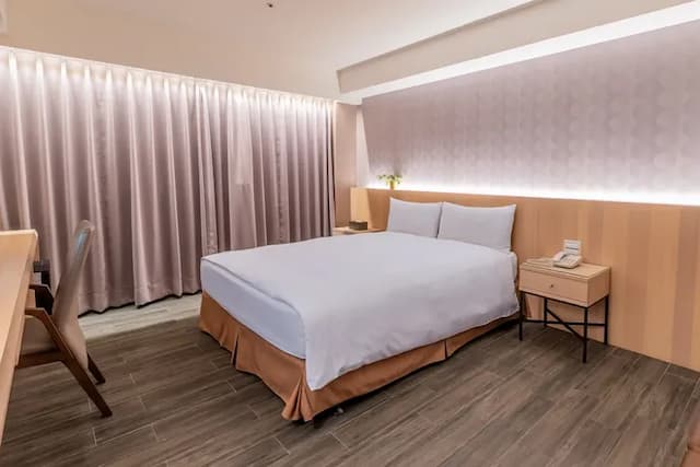 ガイドホテル 台北復北｜MRT中山國中駅の近く-Deluxe Double Room-1