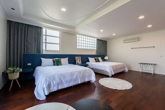 만만루오유 파인 B&B-디럭스 쿼드러플 스위트룸-1