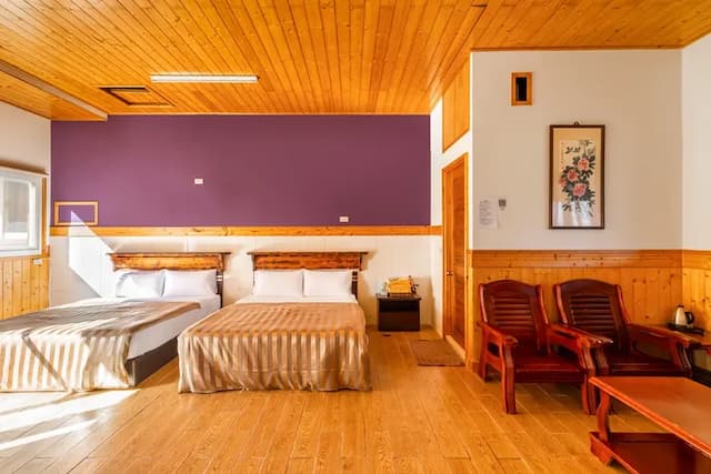 清境星晨民宿-家庭房-附陽台-2