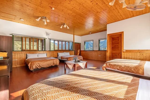 清境星晨民宿-家庭房-附露台-4