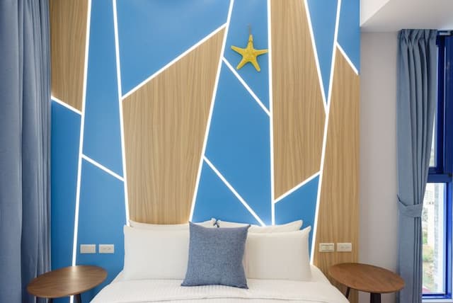 澎湖藍海天晴民宿 l 近山水沙灘-丁香陽台雙人房-3