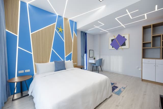 澎湖藍海天晴民宿 l 近山水沙灘-丁香陽台雙人房-6