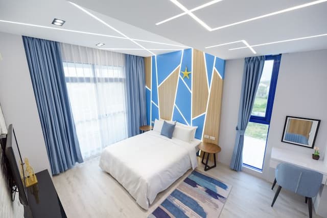 澎湖藍海天晴民宿 l 近山水沙灘-丁香陽台雙人房-5