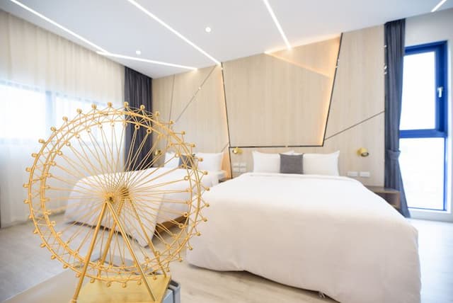 澎湖藍海天晴民宿 l 近山水沙灘-珍珠陽台四人房-8