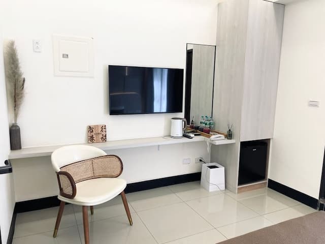 市港行旅-日式侘寂風雙人房-10