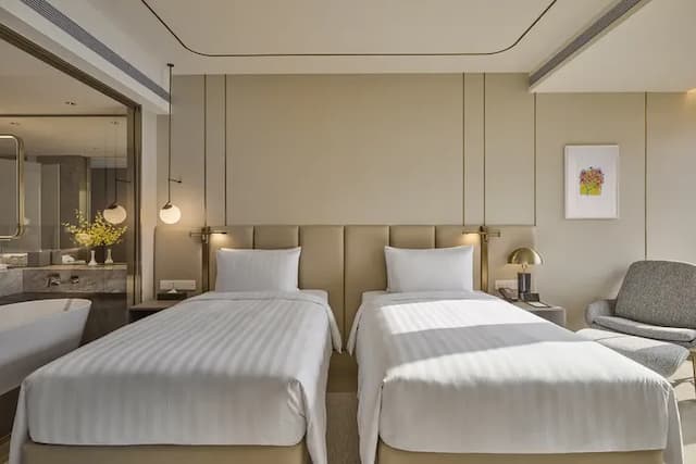 GRAND HILAI TAIPEI-Deluxe Twin Room｜Breakfast for 2-2