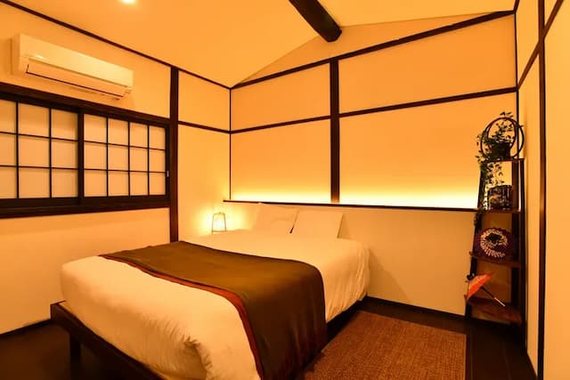 臥室１提供有一張標準雙人床（1.4米寛 x 2米長）