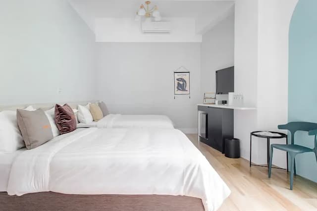 Water House-Quadruple Room with Mountain View-5