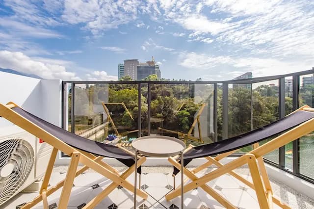 Water House-Lake view family quadruple room with bathtub-14