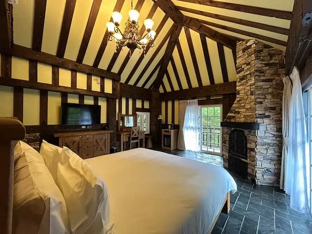 Senboard Manor-Fireplace Double Room-1