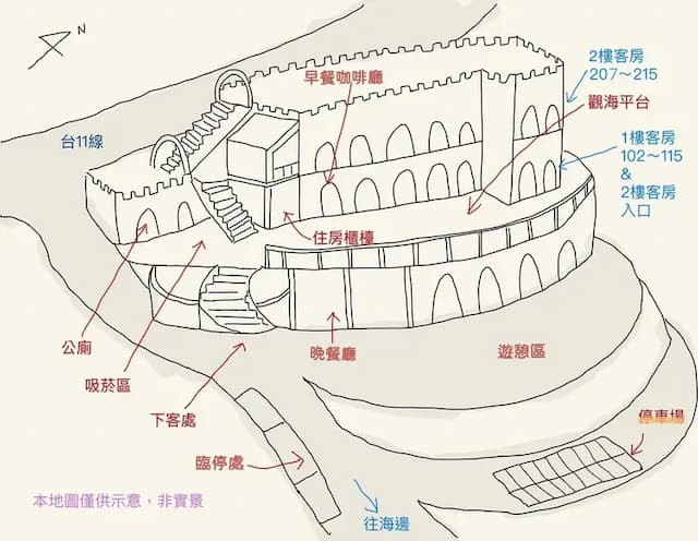 太平洋渡假村-15坪海景雙人房-3