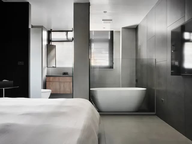 Guangfa Apartment-Deluxe Double Room-6